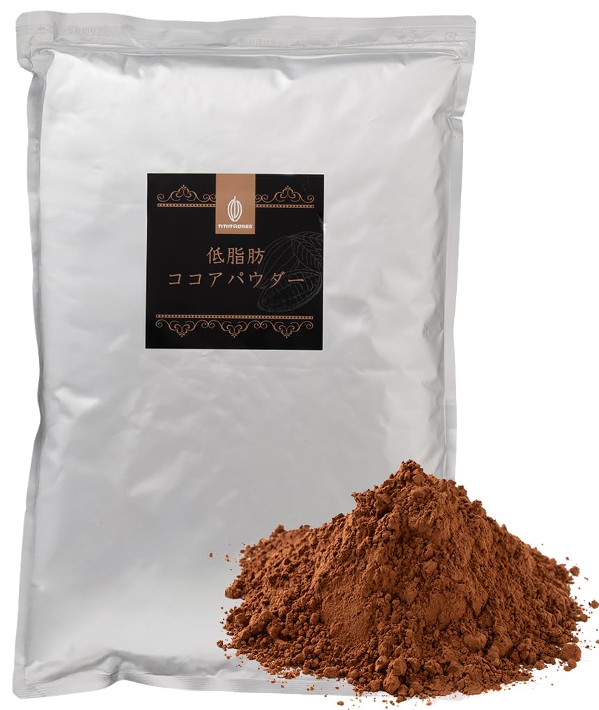Amazon | [低脂肪]ココアパウダー 【1袋】 1kg(1000g×1袋) 砂糖