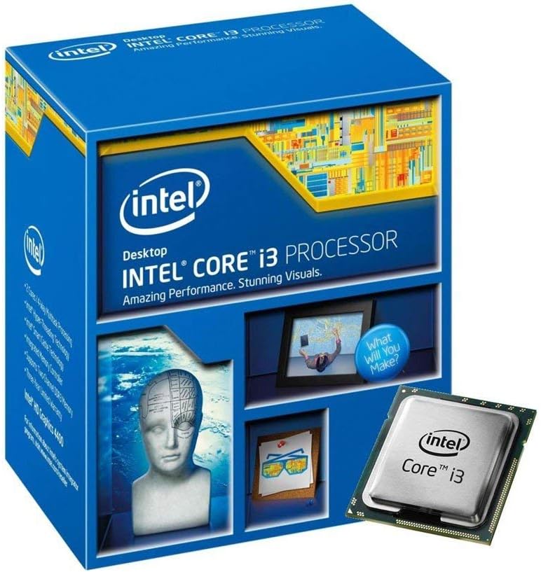 Intel Core I3-4160 Processor 3.60 GHz, 2-Core LGA1150 Socket, Hyper-Threading (BX80646I34160) (Certified Refurbished) CPU Only FBA_BX80646I34160-cr