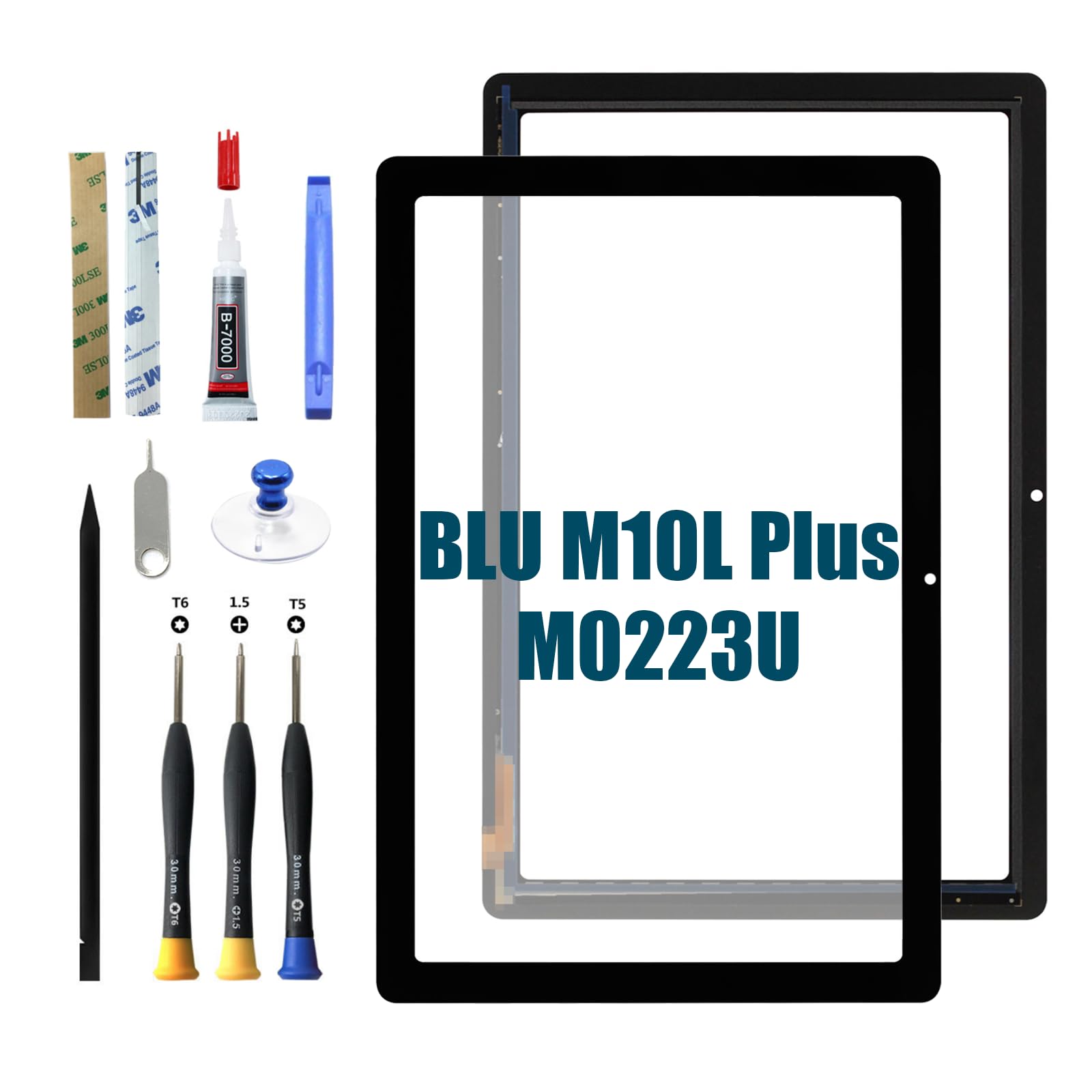 SOINEED for 10.1 inch BLU M10L Plus 2023 Tab Tablet Touch Screen Glass