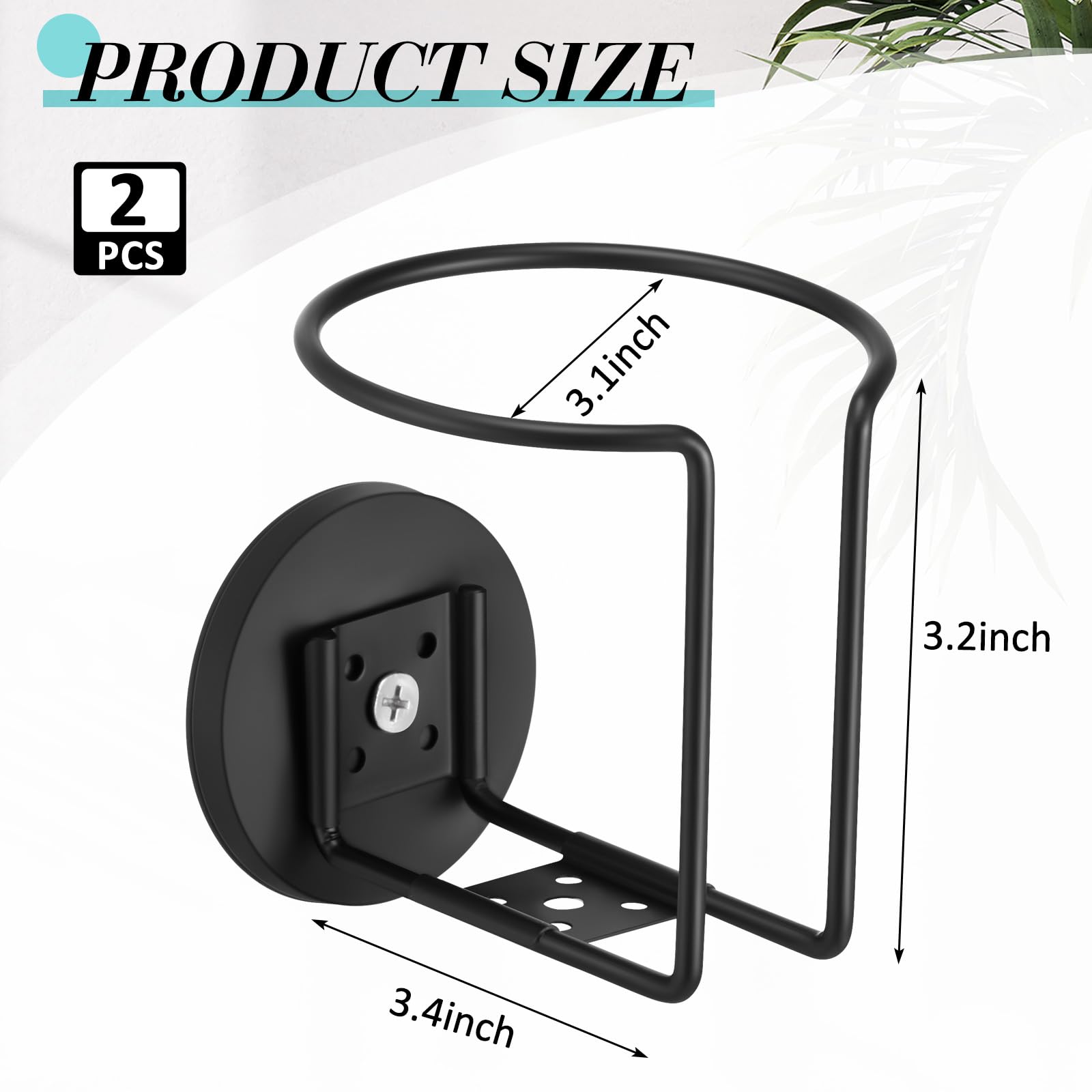 Portavasos magnético para bebidas, soporte magnético de doble propósito para tractor, cortacésped, camión, escuela, autobús, automóvil, cinta de correr, caja de herramientas, barco, yate, 2