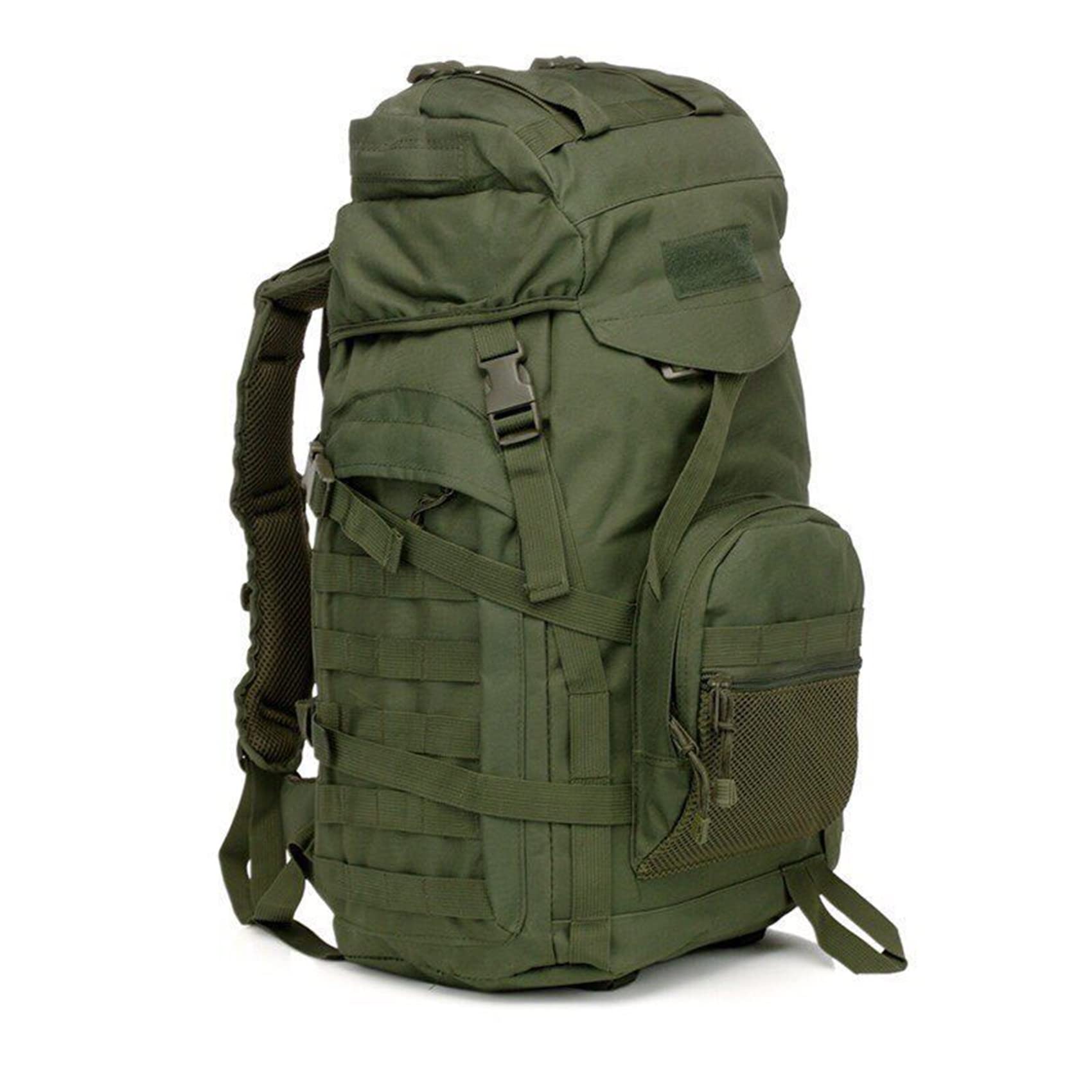 Plecak turystyczny Outdoor 60L wodoodporny plecak sportowy plecak kamuflażowy 800D wojskowy wentylator taktyczny Camping piesze wycieczki plecak podróżny, 5, jeden rozmiar
