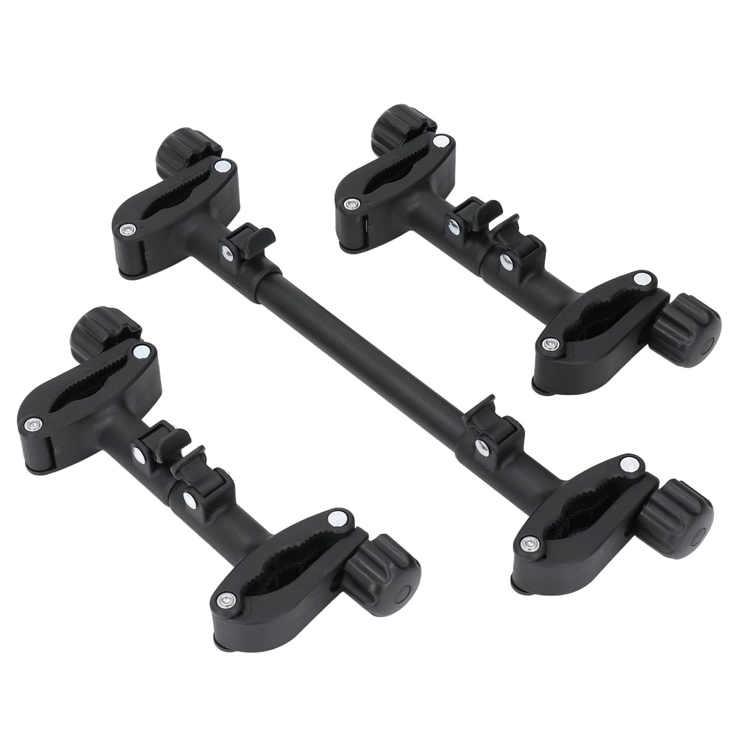 Twin Stroller Connector, Adjustable Sturdy Universal Fit Dual Stroller Connector, Twin Baby Linker with Easy Installation for Converting Two Single Strollers Into a