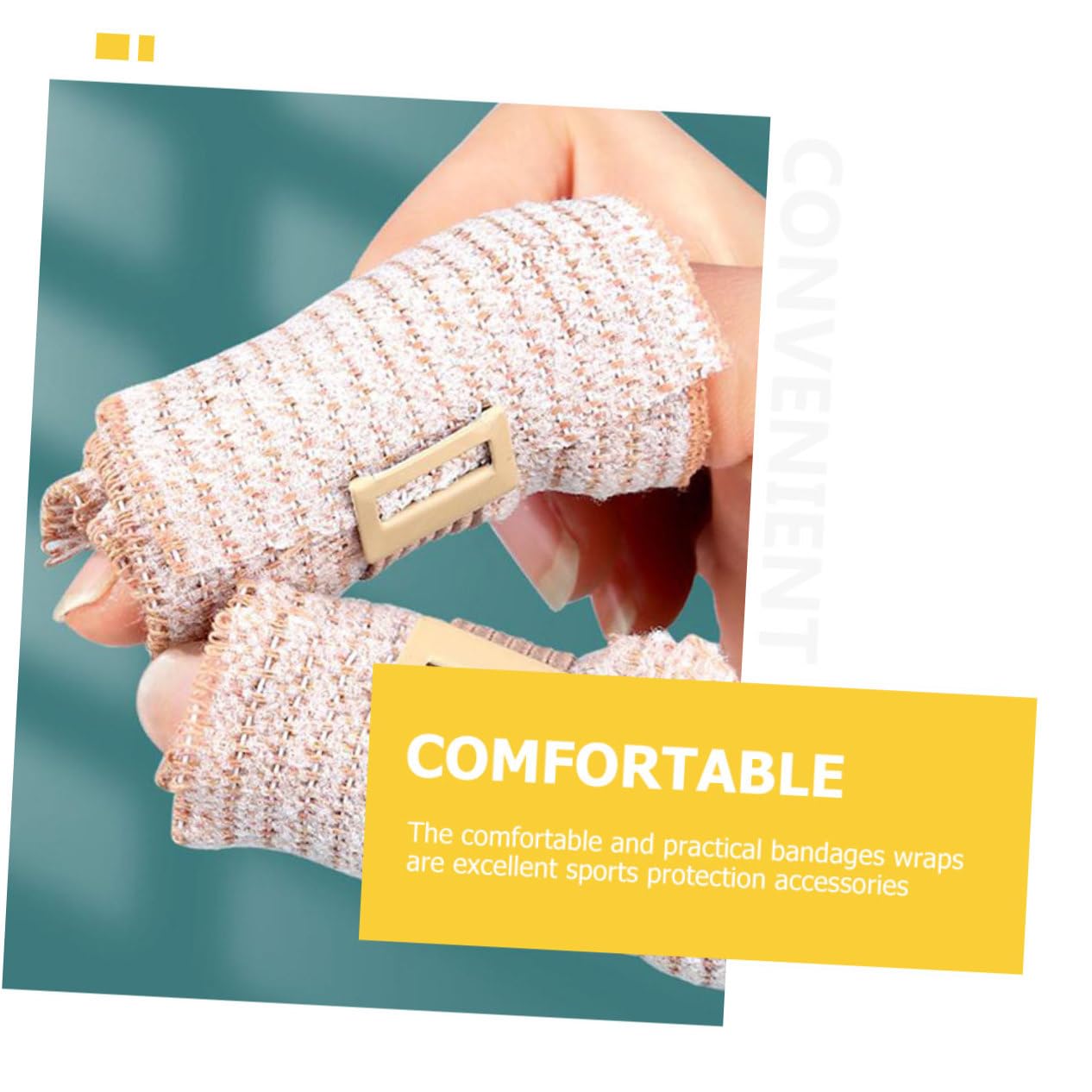 HAPINARY Elastic Bandage Tape Wrapping Supplies for Care Tape Leg Compression Wrap