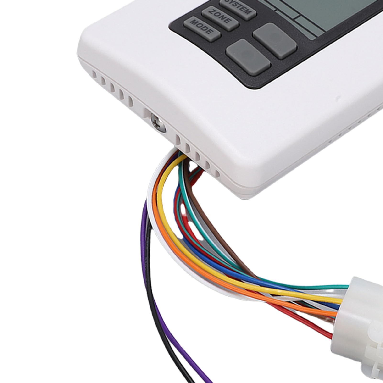 Aramox RV Digital Thermostat, 12V Montowany na ścianie Regulator Temperatury Grzania i Chłodzenia Zamiennik dla Serii Mach (WHITE)