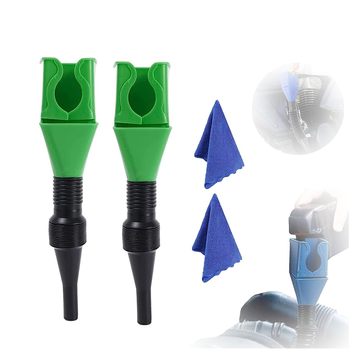 Retractable Auto Fuel Funnel, Auto Retractable Fuel Funnel