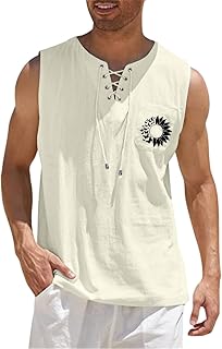 Wouke Mens Gym T Shirts Sleeveless Gym Tops Athletic For Men Breathable Y-back Shirts Training Bodybuilding Vests Men's Underwear Jumpsuits Mens T Shirts Gym Clothes Men For Gym Workout Fitness