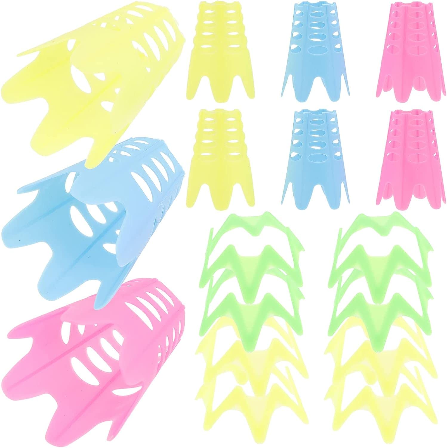 17pcs Golfs Tees Hollow Out Cup Design Golfs Tees Golfs Ball Stands Golfs Accessories for Sports Golfs Training Practice