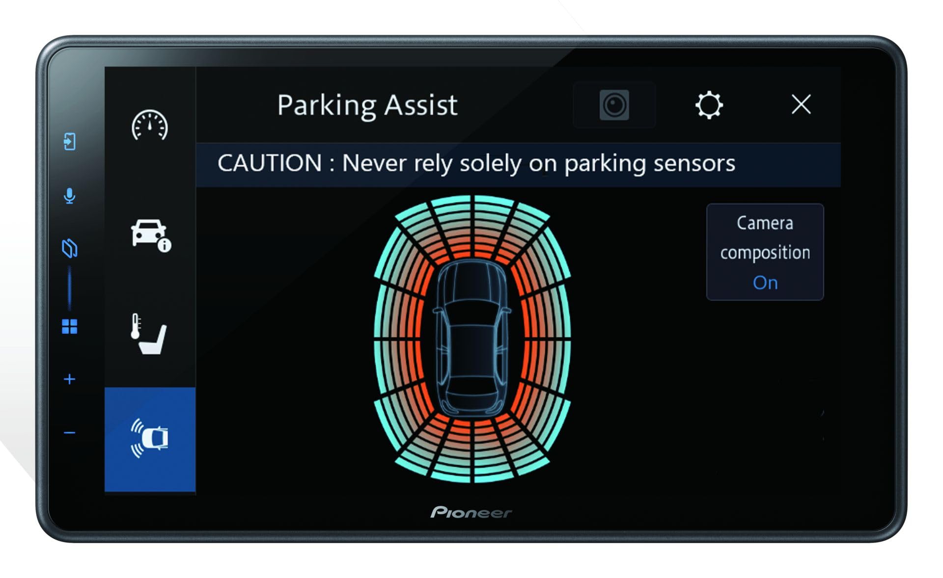 Pioneer SPH-EVO98DAB-UNI2 – 2-DIN Media Receiver Universale, touchscreen capacitivo da 9", con Wi-Fi, Apple CarPlay, Android Auto e DAB+, Bluetooth, compatibile con HD-TVI