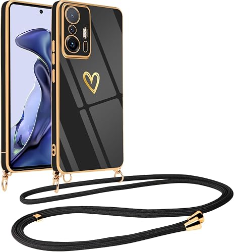 Vauki Coque pour Xiaomi 11T/Xiaomi 11T Pro 5G avec Cordon… - 1