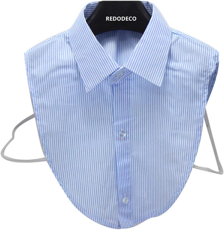 Fake Collar Detachable Dickey Faux Blouse False Collar Half Shirts for Girls Women Female