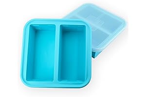 Aqua Silicone Freezer Molds: Perfect Portion Control and Easy Release