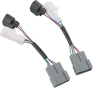 JDMSPEED New Mirrors Power Heated Upgrade Harness Adapter LH RH Pair Set Replacement For Ford Excursion 2000-01, Replacement For Ford F250 F350 F450 F550 1999 2000 2001 2002 2003 Mirror Wiring Adapter