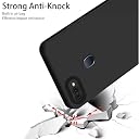 Pikkme Oppo F9 Pro/Realme 2 Pro/Realme U1 Back Cover Soft Matte Liquid Silicone TPU | Camera Protection | Shockproof Slim Back Case (Black) gallery image