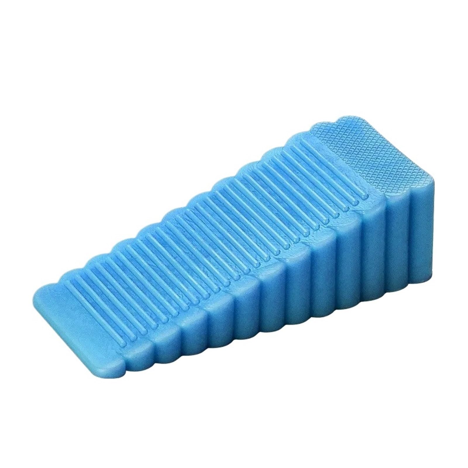 Dsfihjo Blue 1/2/3Pcs Safety Silicone Door Stop Stoppers Block Wedge Doorstops Home Office Door Rear Retainer Anti-Collision Stop(,3Pcs)