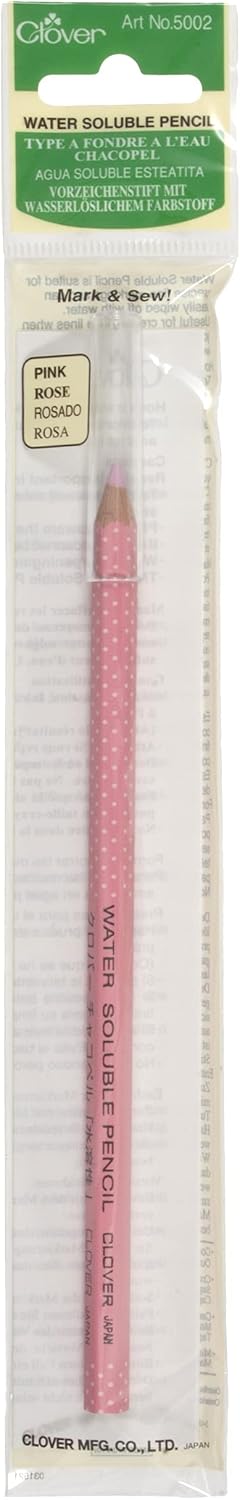 CLOVER Water Soluable Pencil, White