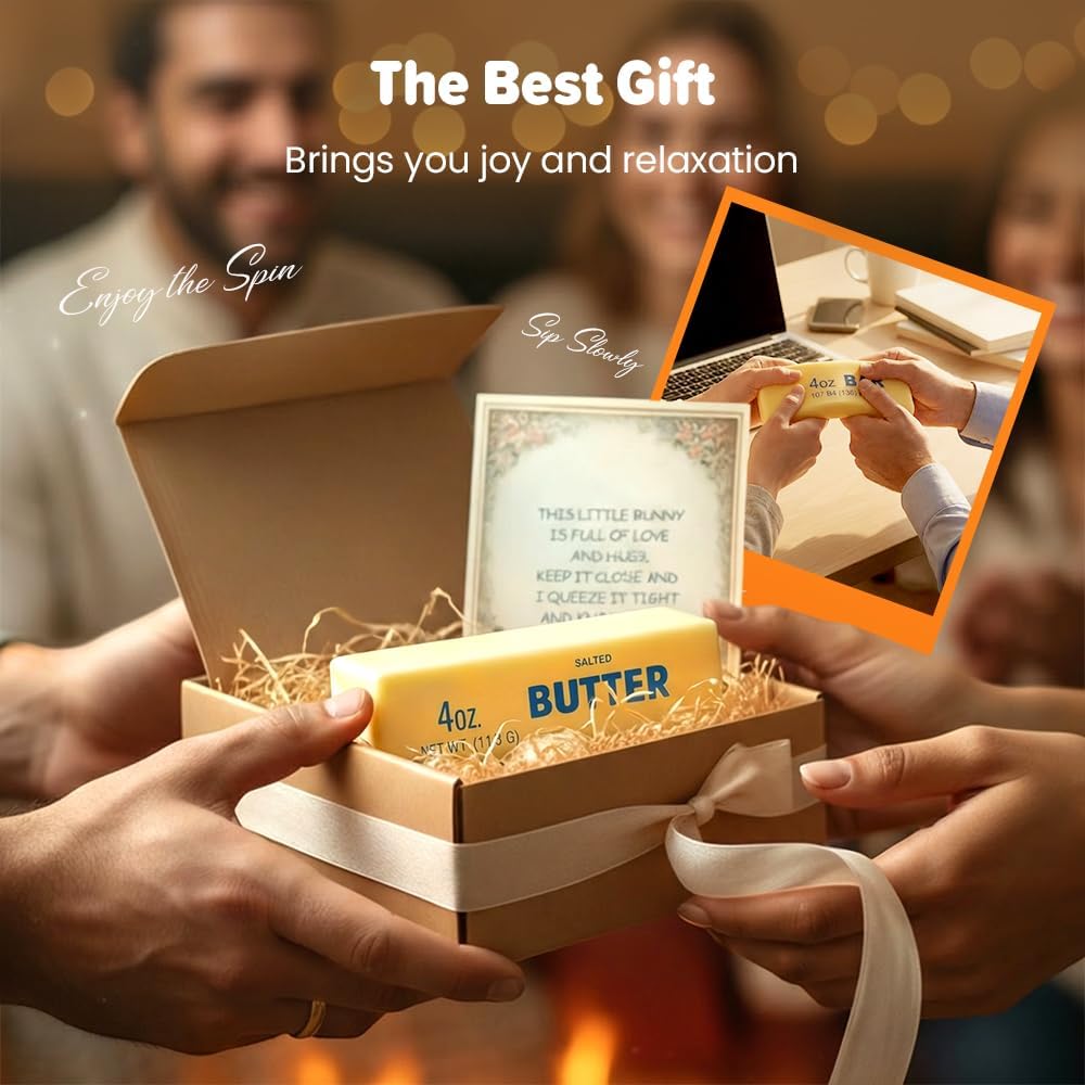 Butter Squishy, 2026 New 5.51x1.57inch Slow Rising Sensory Relaxation Tool, Premium Stress Relief Ball for Anxiety Relief, Party Favors & Office Daily Use (3 Pack Beige)