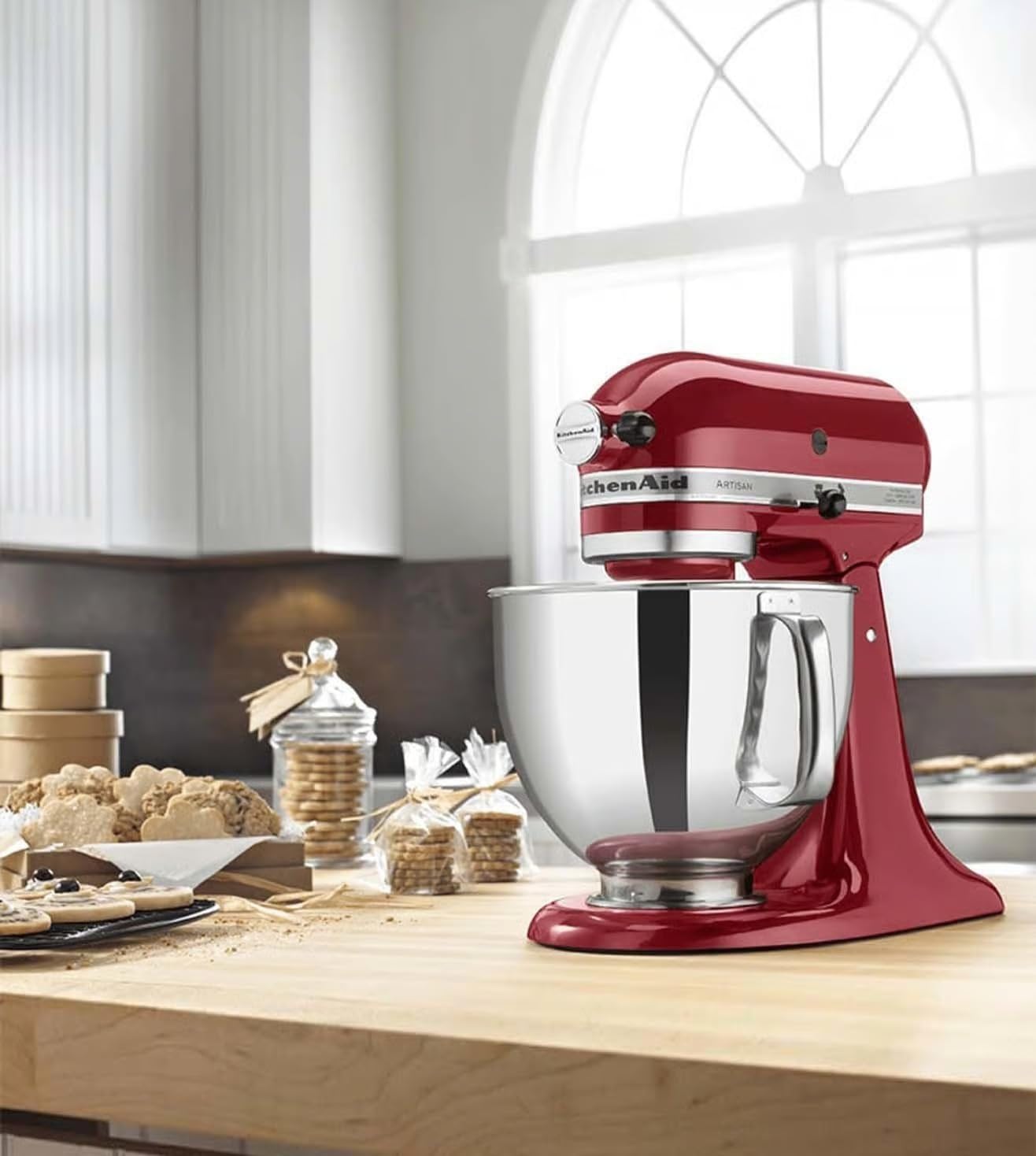 Buy KitchenAid 4.8L Artisan Tilt-Head Stand Mixer – 300W, 10-Speed