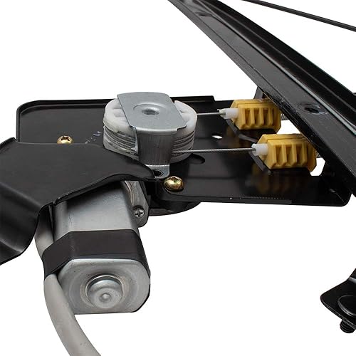 Miniatura 4 de AutoandArt Brock - Elevalunas eléctrico trasero del conductor y conjunto de motor de elevación compatible con camioneta Silverado Sierra 2001-2007