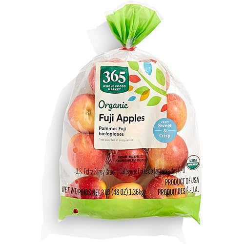 Produce Organic Fuji Apples, 3 lb