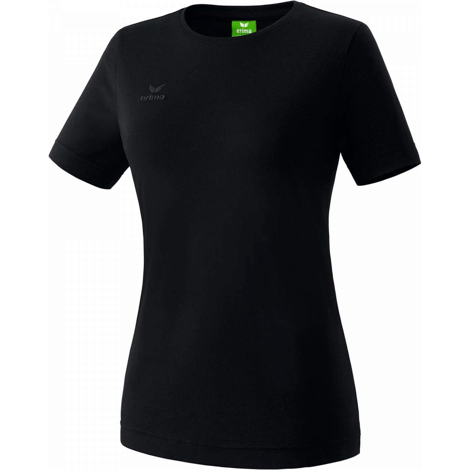 Erima Women's Casual Basics Teamsports T-shirt - Black, Size 48