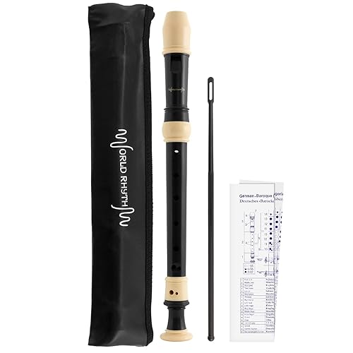 WR-805 Flûte à bec scolaire, flûte à bec 3 pièces,