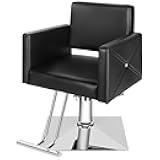 Artist Hand Salon Chair for Hair Stylist, Stylist Chair with Heavy Duty Hydraulic Pump, 360 Degrees Rolling Swivel Spa Beauty Equipment for Hair Stylist Women Man, Max Load Weight 330 Lbs
