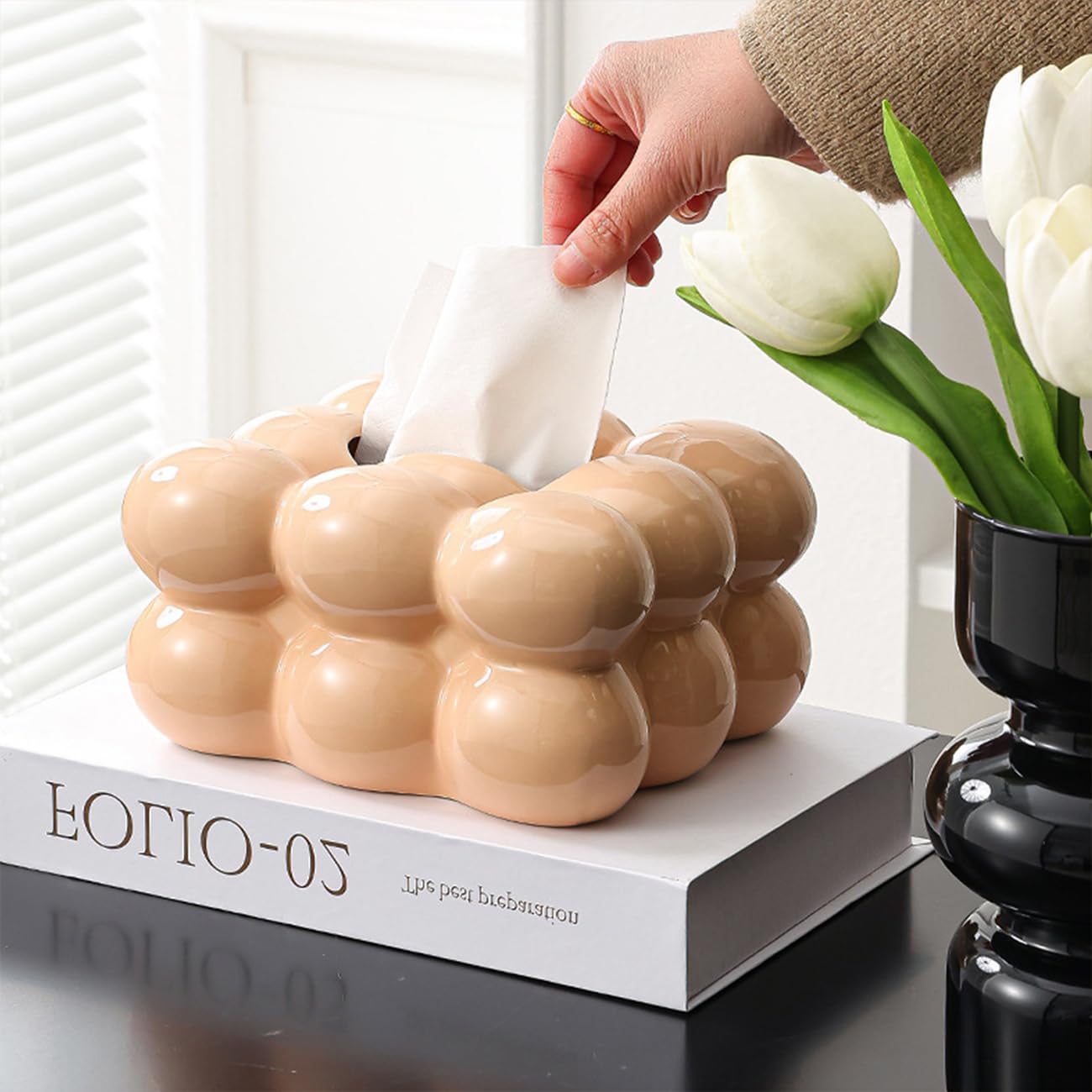 KLONOX Ceramic tissue box