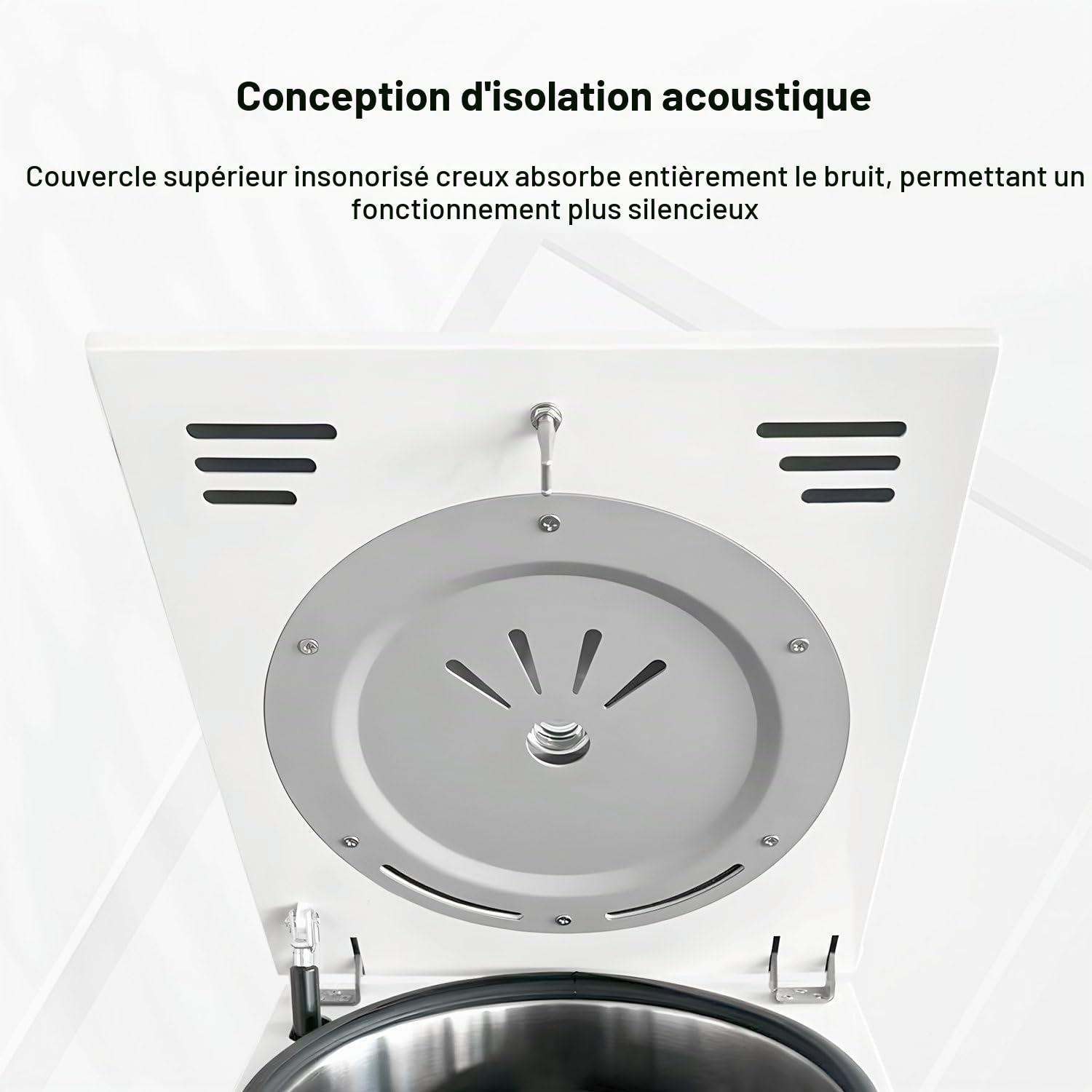 stonylab Centrifugeuse Basse Vitesse, 220V/60Hz, Centrifugeuse de Paillasse Numérique avec Une Vitesse Maximale de 4000 TR/MIN, Une Force Centrifuge Maximale de 2400xg, Rotor Oscillant 15 ml x 8