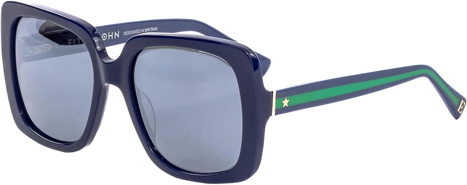 Elton John Eyewear Glasses for Men & Women, Polarized Sunglasses - Sun Glasses with Polarized Lenses & 100% UV Protection