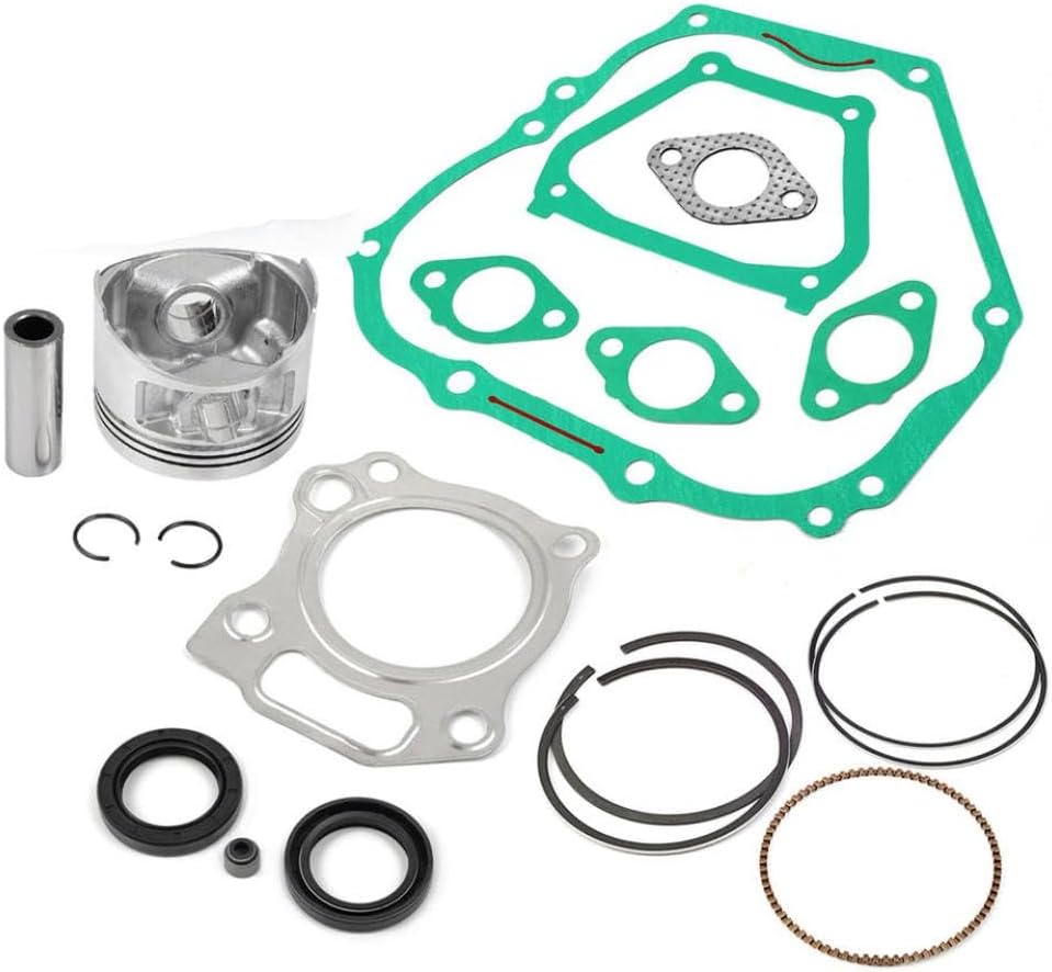Engine End Kit Oversize 0.25mm Piston Ring Gasket Seal Compatible With Cart Vehicle Models G11 G16 G20 1996 2002 JN6-11635-00 Aftermarket Replacement