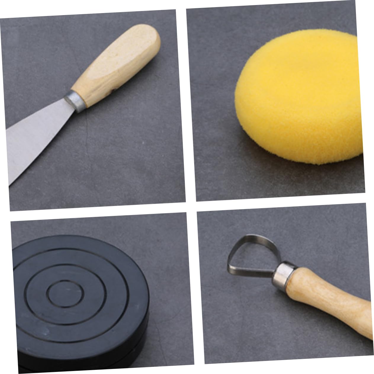 Uonlytech 19pezzi Strumenti per Scolpire Argilla Versatili Durevoli e Sicuri per Modellare Argilla Morbida e Figurine Artigianali con Utensili in Colori e Blu Progettati per Professionisti e