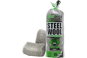 Pandora Super Fine Steel Wool #0000: Flawless Buffing and Cleaning