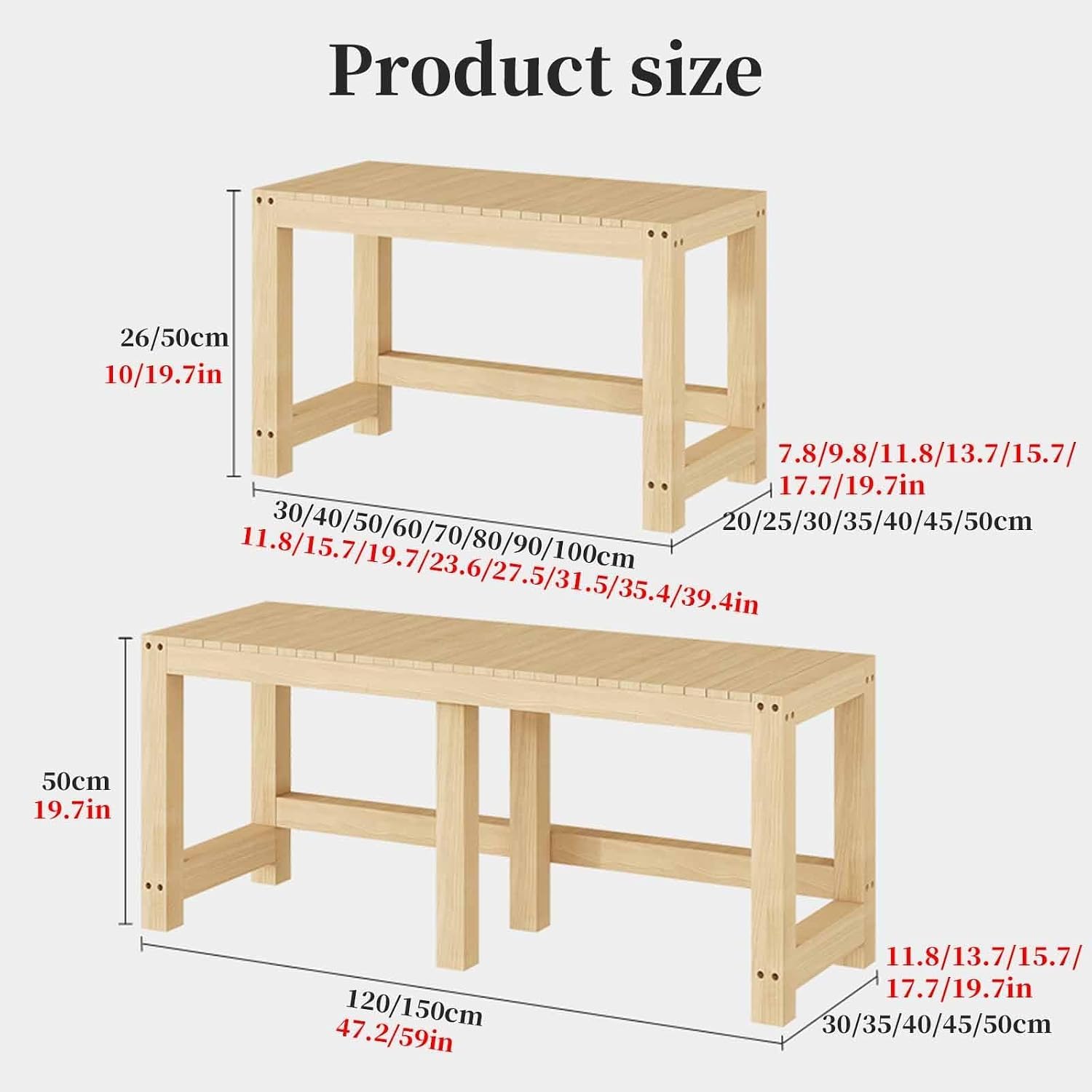 Supporto in Legno per Acquario, Tavolo Resistente per Acquario, per Acquario, Adatto per Soggiorno E Ufficio,A,80X40X50CM(31X15X19IN)