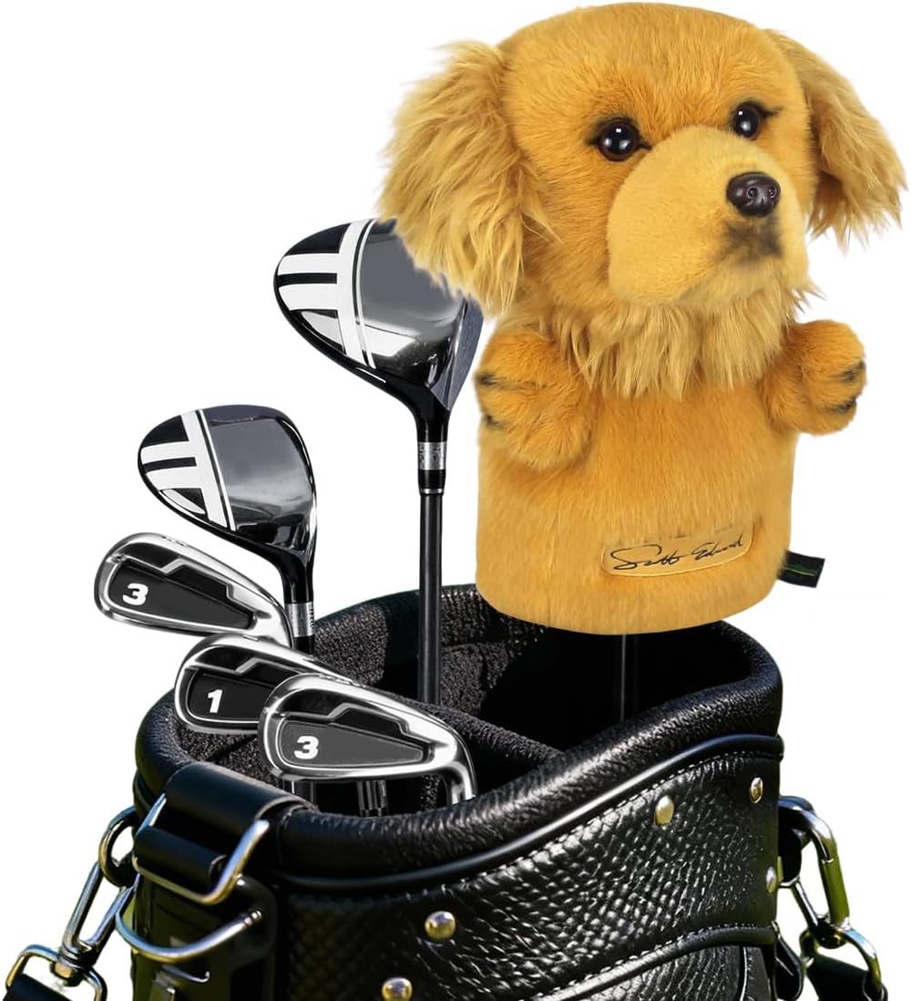 Scott Edward Golf Club Cover Fit Well for Driver or Fairway Wood Golf Club, F...