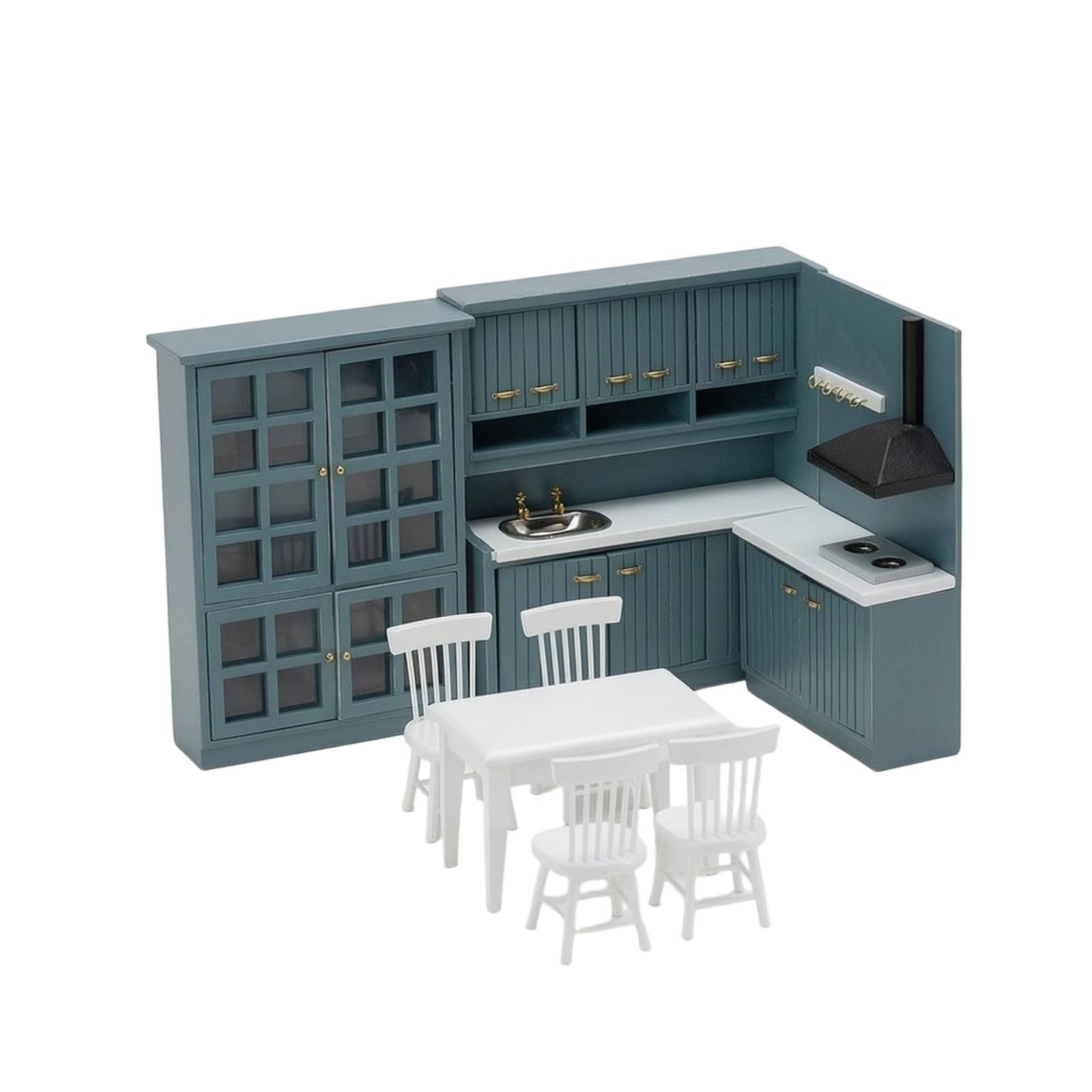 Mobili da Cucina in Miniatura Creativo Set di Mobili da Cucina Solido Arredamento per Bambini, Esposizione, Color to 1