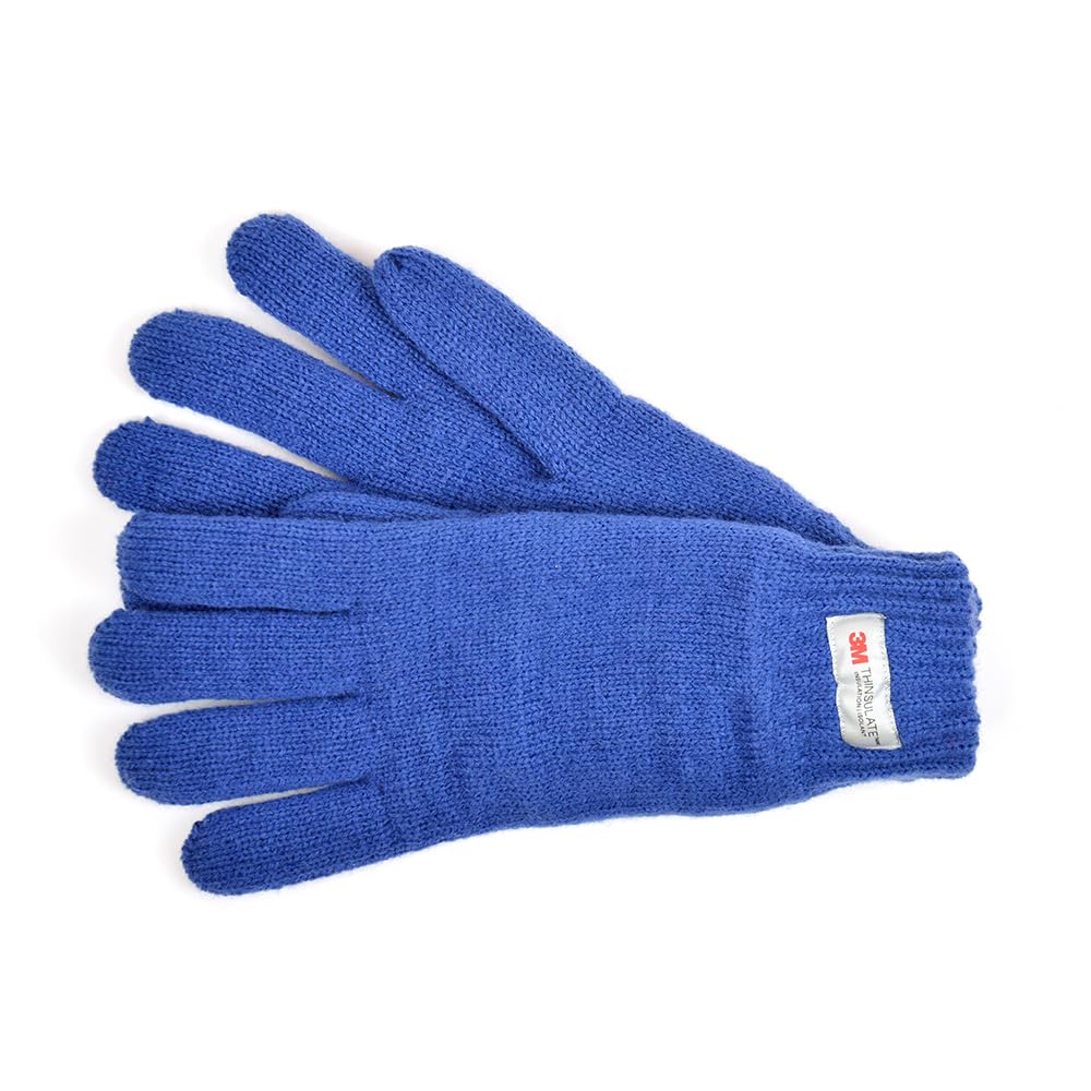 Undercover Ladies Thinsulate Knitted Gloves GL137 Blue