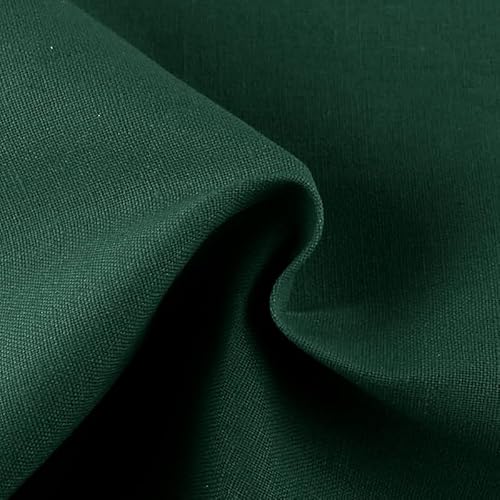 1 Meter Cotton Twill Fabric 67CM Calico Cotton Fabric (DarkGreen)