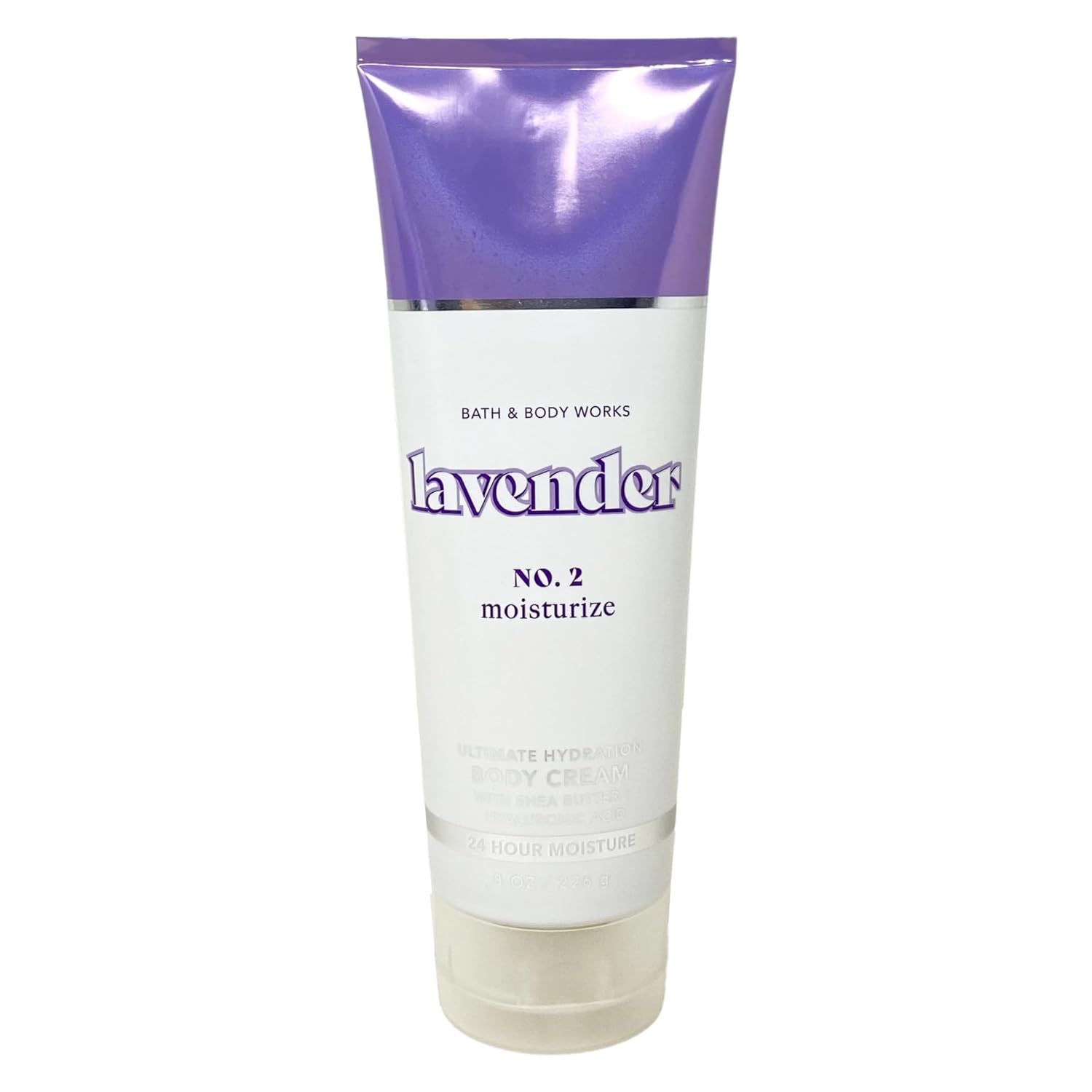 Bath & Body Works Lavender 2 Pack Body Cream Bundle with a Lavender Dream Bar Soap - Full Size
