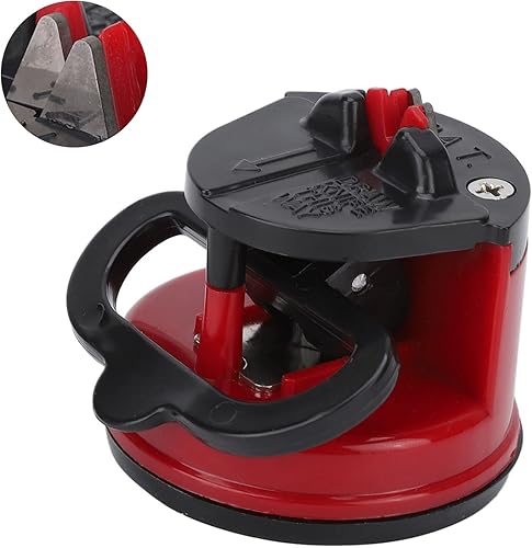 Miniatura 5 de Sacapuntas de cuchillo de ventosa,Afiladores de cuchillos de cocina,Afilador de cuchillos de bolsillo,Afilador de hojas manual para cuchillos y