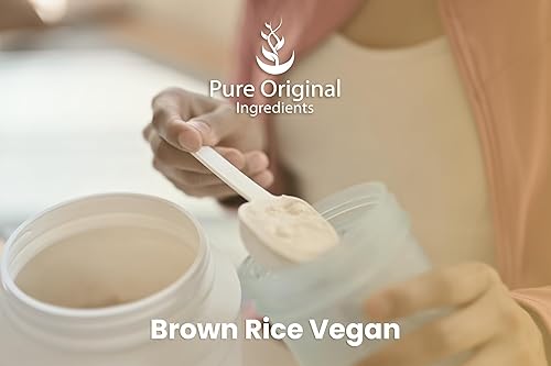 Miniatura 7 de PURE ORIGINAL INGREDIENTS Proteína vegana en polvo con semillas de calabaza (1 lb) Sabor a nuez, panes y batidos