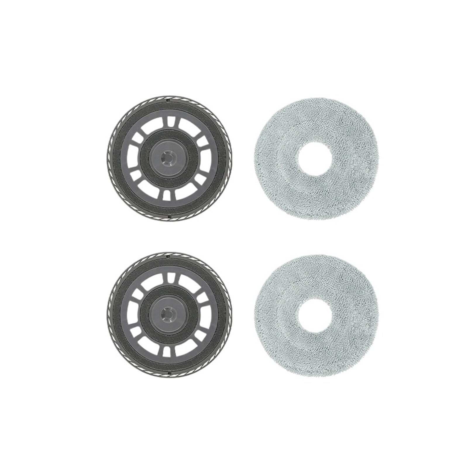 Shiketong Mop Mount,Compatible For Dreame,L20 Ultra/X30 Ultra/X40 Ultra/,Compatible For Mijia,M30S/S30 Pro Ultra Robot Vacuums Cleaner Accessory Spare Part(Set5)