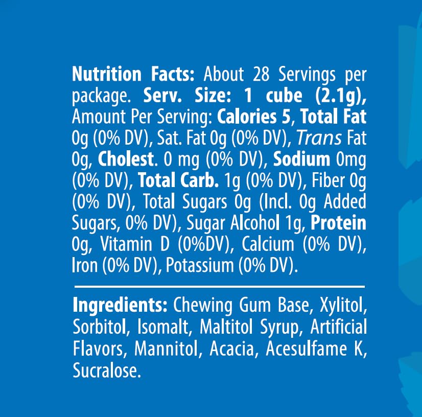 Miniatura 3 de Elite Must Sugar - Goma de mascar sin azúcar, 2 onzas (paquete de 6)