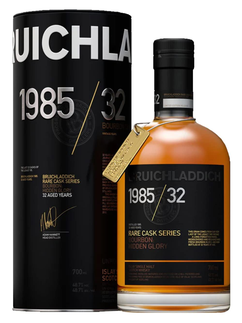 Bruichladdich 1985/32 Years Old Rare Cask Series Islay Single Malt Scotch Whisky, 70 cl