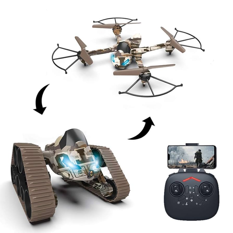 Amazon.com: YEIBOBO ! 2-in-1 Transforming Scout and 2.4G RC