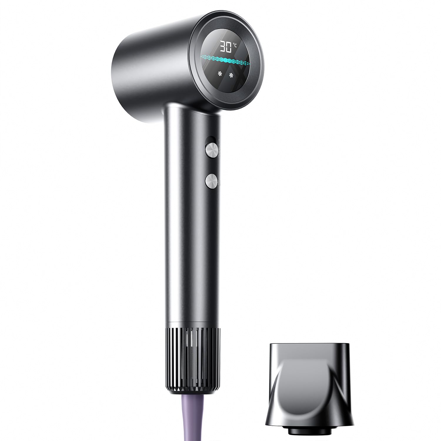 Amazon | ドライヤー【15s速乾 大風量1300W ディスプレイ付き
