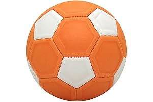 Curve Ball for Kids - Rubber-Lined Soccer Ball for Skilled Play