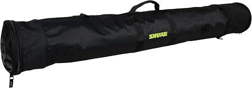 Shure by Gator Gepolsterte Mikrofonständertasche für 3 Ständer, 5 Mikrofone und 