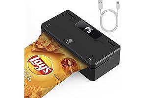 Mini Bag Sealer, 3-in-1 Small Heat Sealer for Plastic Bags