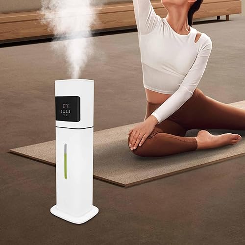 Miniatura 8 de Humidificadores inteligentes de 8L para dormitorio, difusor de llenado superior de niebla fría de 2.1 galones, 3 modos de niebla, temporizador de 12