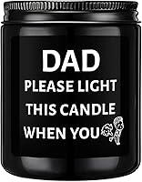 Dad Gifts from Daughter,Son-Fathers Day Birthday Gifts for Dad,Christmas Gifts for Dad,Scented Candle Gifts for Dad Step...
